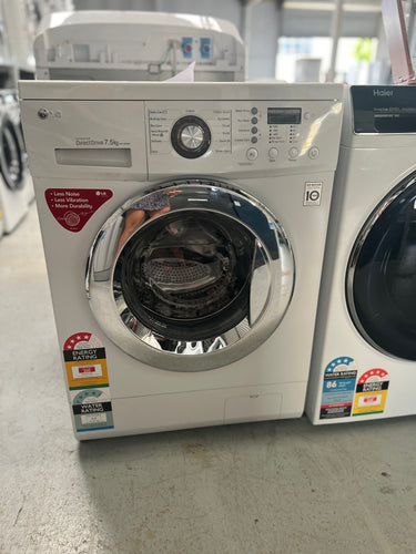 Second hand LG 7.5kg Front Load Washing Machine - Second Hand Appliances Geebung